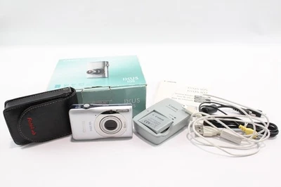 Canon IXUS 105 Digital Compact Camera Working w/ Canon 4x IS Zoom Lens - Image 1 of 4