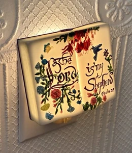 Lady Jayne Ltd Ceramic Nightlight Bible "The Lord Is My Shepherd" In Box 2003 - Picture 1 of 7