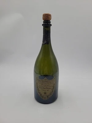 Botella de vino de champán vacía vintage Cuvee Dom Perignon 1985 Francia  Foto 1 de 4