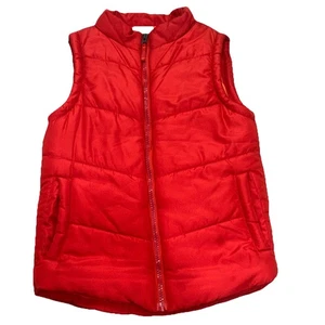 Red Camel   Size S Quilted 100% Polyester Vest Very Clean Red - Picture 1 of 8