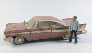 '58 Plymouth Fury "Christine" Dirty Version 1:18 AUTOWORLD + Figure - Foto 1 di 5