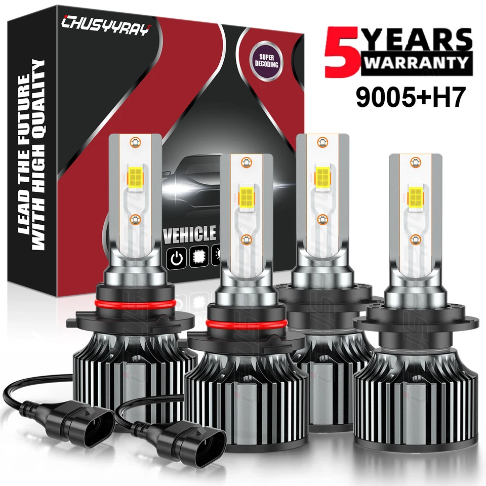 Lâmpadas de LED alta-baixa para Mazda CX-7 Sport Utility 2.3L 2007-2012 - Imagem 1 de 4