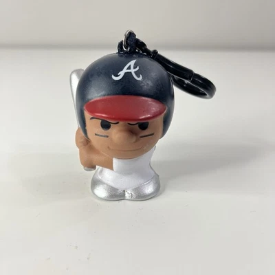 Austin Riley Atlanta Braves Silver MLB SqueezyMates, 2.5” Keychain Squeezy - Image 1 of 4