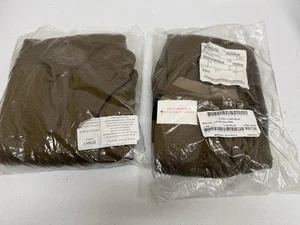 PCU LEVEL 2 COYOTE BROWN WAFFLE LONG SLEEVE SHIRT AND PANTS LARGE SET NEW - Picture 1 of 8