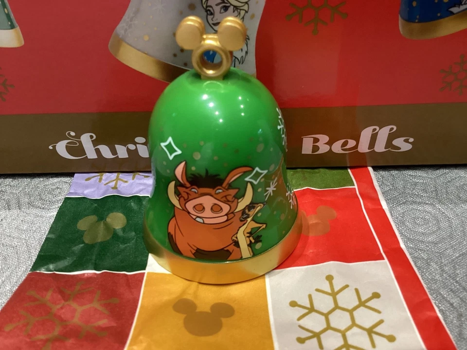 MORRISONS Disney Christmas Party 2025 Timon & Pumbaa Bell Tree Decoration - Image 1 of 1