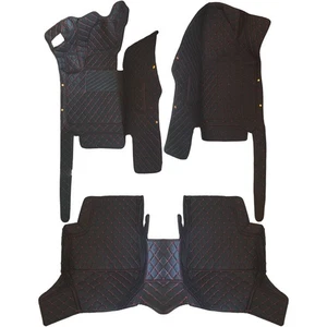 Auto Fußmatte für Volvo XC60 2009–2017,  2018–2025 T5 5seats Leder PU Automatten - Bild 1 von 22