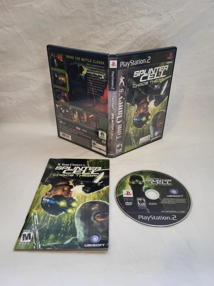 Tom Clancy's Splinter Cell: Chaos Theory, PS2, Complete, Authentic! - Image 1 of 1