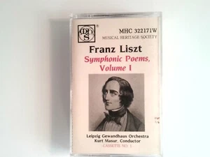 Franz Liszt Symphonic Poems Vol 1 No 1 (Cassette) New Sealed - Picture 1 of 2