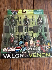 Strike Team Urban Division Valor vs Venom 6 Pack 2004 G.I. JOE COBRA MOC NEW #2 - Picture 1 of 8