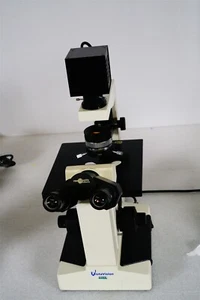 Microscopio invertito VWR VistaVision con obiettivo 10X Melles Griot - Foto 1 di 11