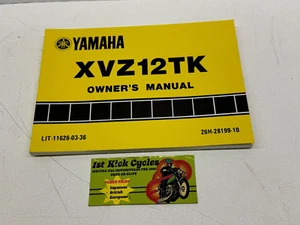 1983 YAMAHA VENTURE ROYAL 1200 26H-28199-10 MOTORCYCLE OWNERS MANUAL ORIGINAL - Picture 1 of 3