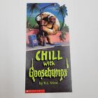 Chill With Goosebumps 1995 Scholastic Book Service Sales Ad Promo Card RL Stein