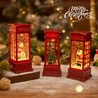 Telephone Booth LED Lights Tabletop Decor Light  Christmas Decorated