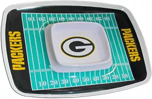 Green Bay Packers Chip and Dip Tray - Picture 1 of 1
