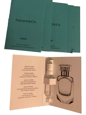 TIFFANY & CO. SHEER EAU DE TOILETTE TRAVEL SIZE 0.04 FL. OZ 1.2 ML - Image 1 of 2