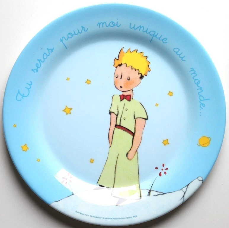 PJP Der Kleine Prinz PP932B Grosser Essteller Blau ca. 25cm - Bild 1 von 1