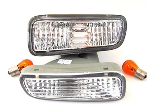 Isuzu Tfr / Tfs Tf 1998-2001 Pick-Up Avant Pare-Choc Lampes One Paire Cristal - Picture 1 of 4