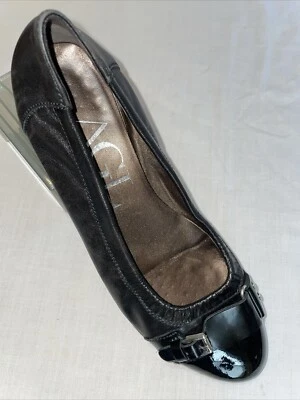 Attilio Giusti Leombruni Ballet Slippers Womens Size 39.5 U.S. 8.5 M Black Lthr - Image 1 of 4