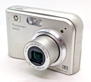 HP Photosmart M425 5.0 MegaPixels Precision 3X Optical Zoom Tested Works - Picture 1 of 11