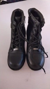 Harley Davidson Womens Boots Size 7.5 D83883- New DIsplay Model - Picture 1 of 9