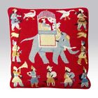 EHRMAN Anita Gunnett INDIAN ELEPHANT RED needlepoint tapestry kit retired MUGAL