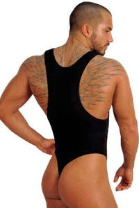 Doreanse Mens Edge Thong Bodysuit Athletic Underwear - Picture 1 of 6