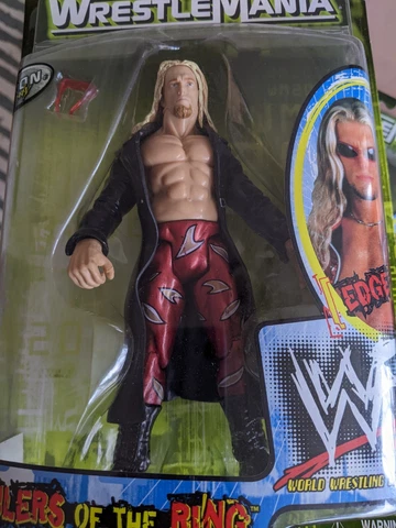 WWF WWE EDGE WrestleMania 2000 Rulers Of The Ring Series 1 TTL MOC New Sealed Cover
