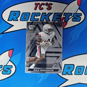 2024 Leaf Press Pass Premium Malik Washington 136 - Imagen 1 de 3