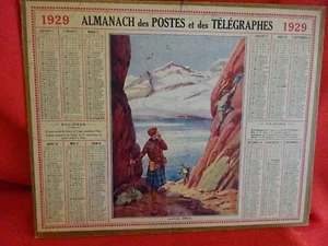ANONYME - Almanach des postes, télégraphes, téléphones - 1929. - Picture 1 of 2