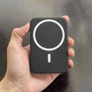 Magnetic Power Bank Wireless Charger 10000 mah For iPhone 12/13/14/15 Black - Picture 1 of 21