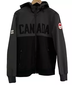 Hudson’s Bay Co. Men’s Hooded Jacket Olympics Team Canada Fleece Lined Medium - Picture 1 of 11