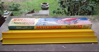 Vintage Matchbox Speedfast- SF-1 Speed Set- Track only- Org Box - Image 1 of 4