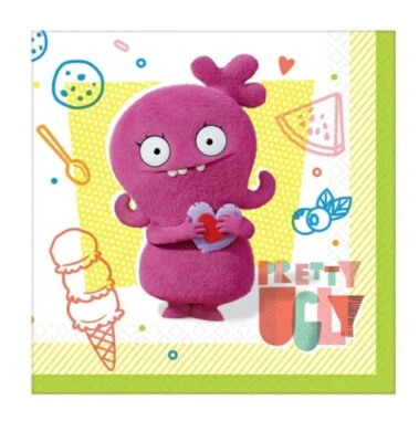 Ugly Dolls Movie (16) Lunch Napkins 2 Ply Birthday Party Supplies Tableware New — 第 1/4 张图片