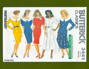 Easy Vintage Röcke & Tops Schnittmuster UNGESCHNITTEN (Größen 6, 8, 10) Butterick 3441 - Bild 1 von 4
