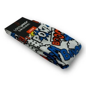 Batman Crew Style Socks Adult 6 - 12 Loot Wear - Picture 1 of 8