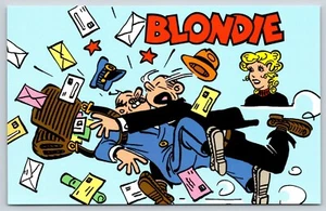 Postcard Blondie - Chic Young - 1995 USPS Comic Cartoon Cards - Picture 1 of 2
