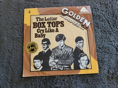 BOX TOPS THE LETTER CRY LIKE A BABY GERMANY IMPORT ALEX CHILTON BIG STAR PS Foto 1 de 4