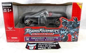 Transformers Alternators Battle Ravage Chevrolet Corvette MISB - Picture 1 of 2