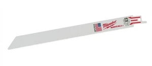 Milwaukee 9 in. 14 TPI Medium Metal Cutting SAWZALL Saw Blades - Picture 1 of 3