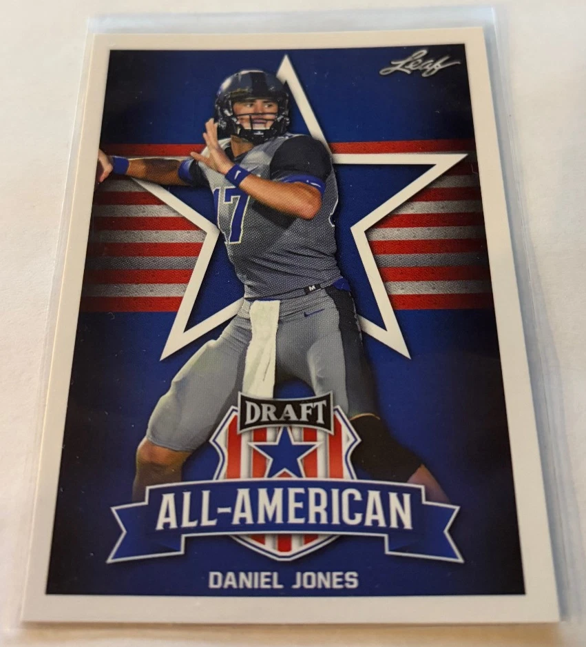 2019 Leaf Draft All-American Daniel Jones #70 Rookie - Image 1 of 1