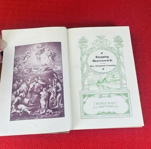 STEPPING HEAVENWARD by Mrs E. Prentiss - 1899 Hardcover 1st Edition - Picture 1 of 9