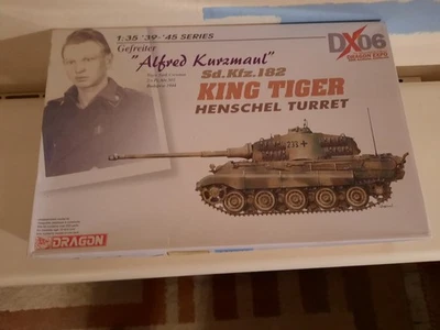 Modellbau 1/35    Alfred Kurzmaul   Sd.Kfz.182  King Tiger   Henschel Turret - Bild 1 von 4