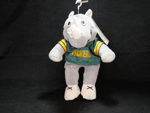 RahRah Nilpferd Plüsch von Liberty Toy - Green Bay Packers - NFL Tags Vintage 1997 - Bild 1 von 10