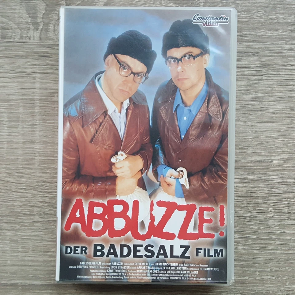 Abbuzee! Der Badesalz Film VHS Video Kassette in Hülle - Bild 1 von 3
