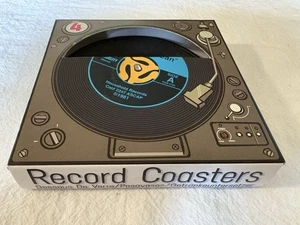 Household Records Album Coasters Set Of 4 NEW - Picture 1 of 1