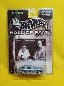 2006 Hot Wheels Hall of Fame Legends Vic Edelbrock Corvette Stingray NIP 🔥J - Picture 1 of 12