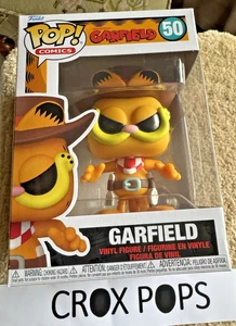 GARFIELD COWBOY 50 Funko Pop Vinyl New in Mint Box + Protector - Picture 1 of 1