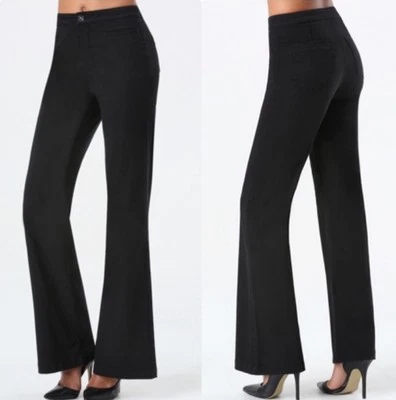 NWT Bebe Clean Sateen Flare Size 28 $119 Retail - Image 1 of 4