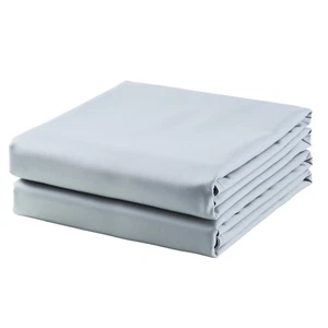 2er-Pack Baumwolle King nur flaches Laken, 600 Fadenzahl 100% Ägyptische Baumwolle Top... - Bild 1 von 7