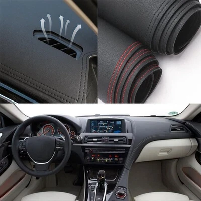 For BMW 6 Series 2012-19 Leather Dashboard Cover Dashmat Dash Anti-Glare Mat Pad Foto 1 de 4